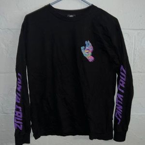 Santa Cruz Random Screaming Hand Long Sleeve Graphic Tee